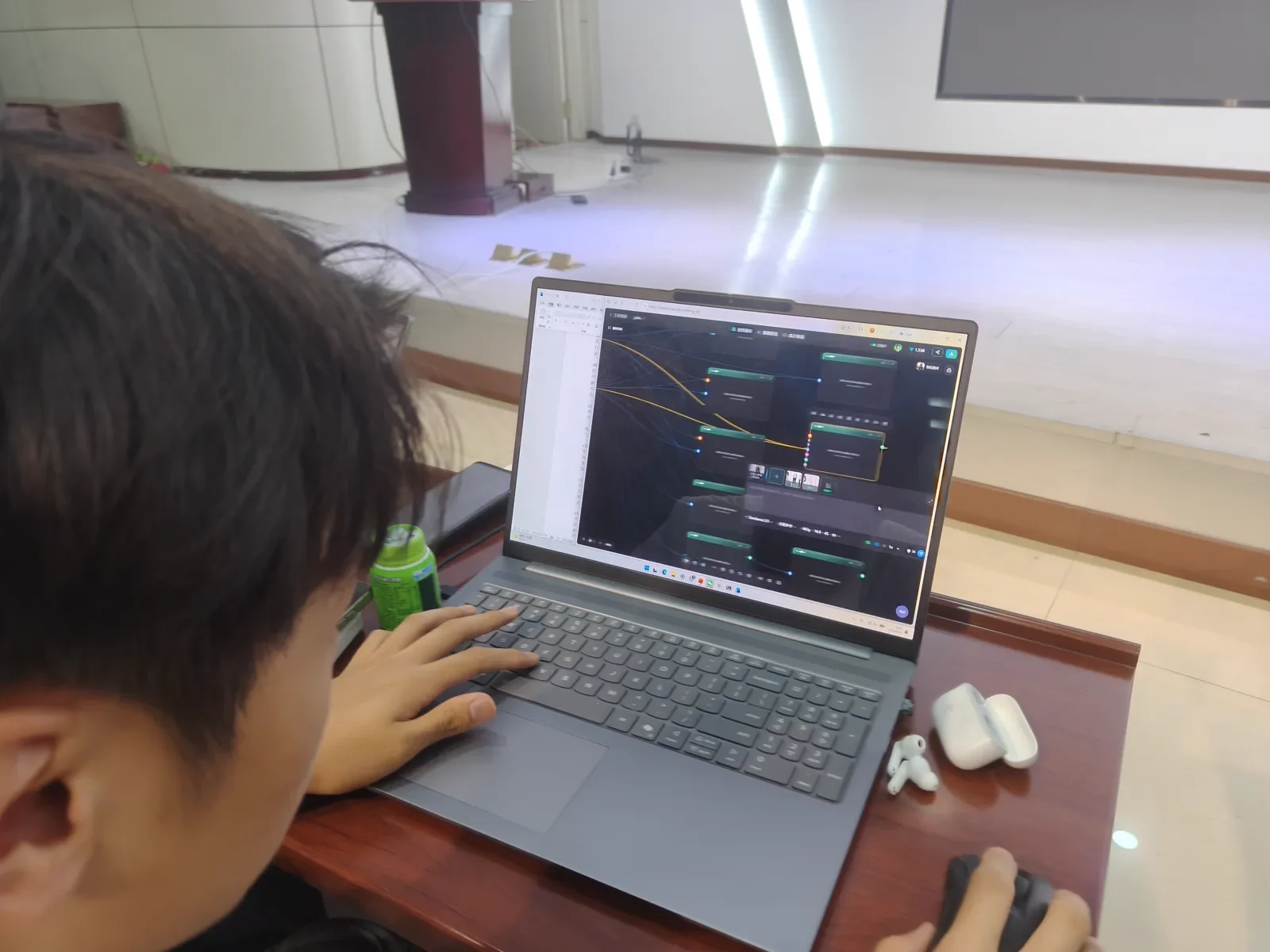 哈尔滨 AI 切磋大会现场
